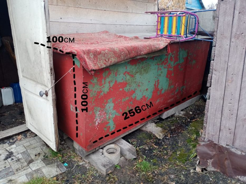 Продам чан ларь под зерно