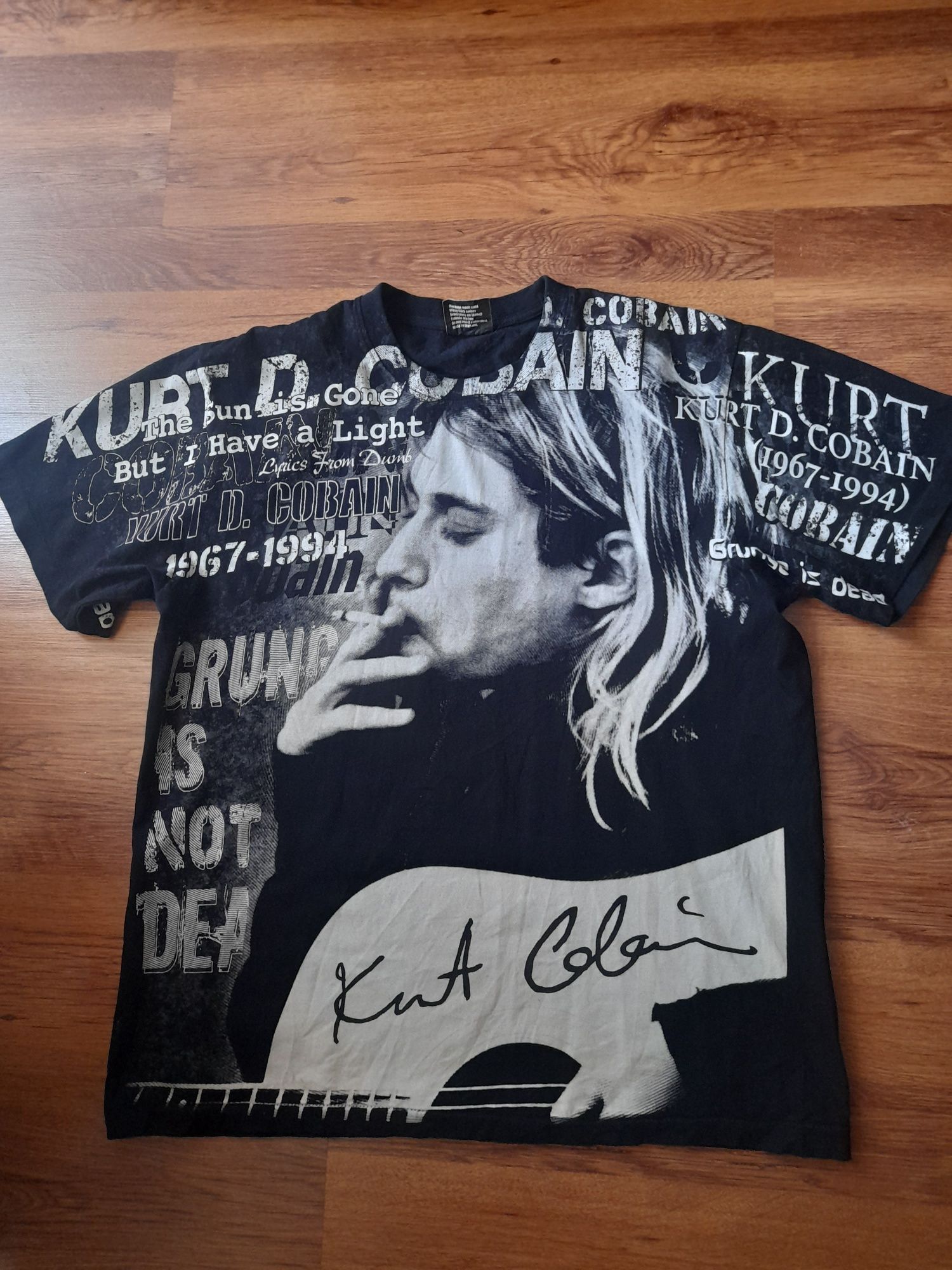 Nirvana Kurt Kobain мъжка ретро тениска XL размер.