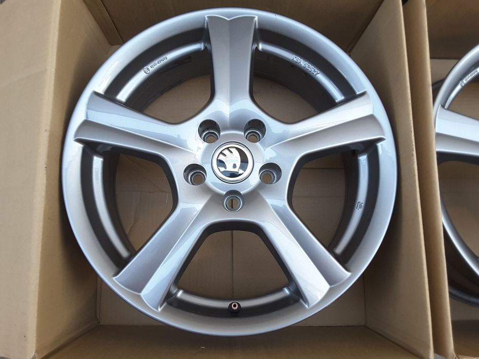 jante aliaj 17; 5x112;  Skoda Kodiaq, Karoq, Superb, Octavia Scout