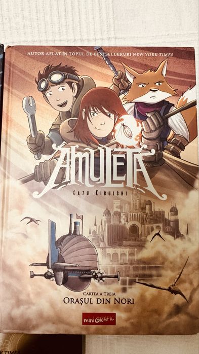 Pachet carti Amuleta benzi desenate (Vol.1,2,3)