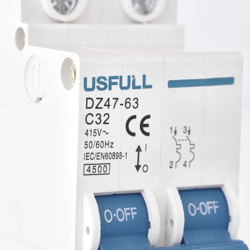 SUNTREE/USFULL AC автоматичен предпазител за фотоволтаици 400v/16А-63А