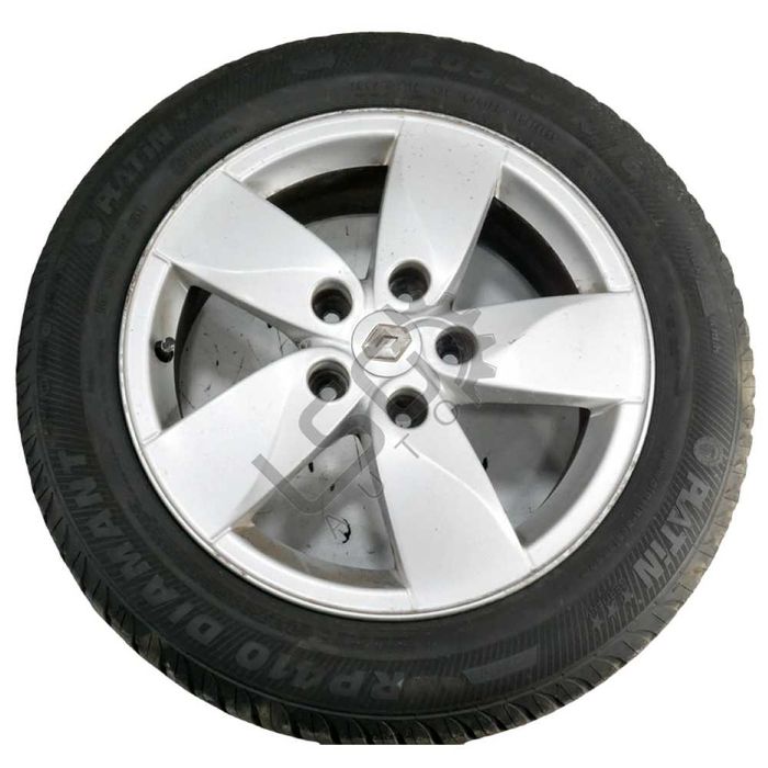 Алуминиеви джанти 5x114.3 с гуми R16 Renault Megane III  ID:149815