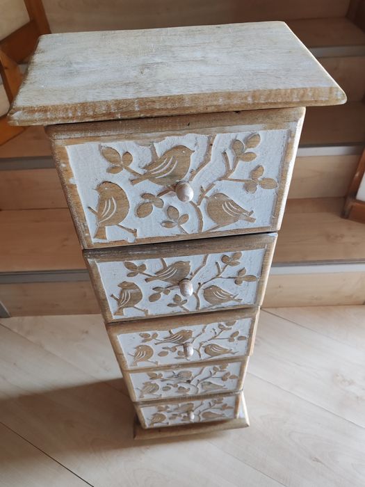 Set mobilier lemn decorat