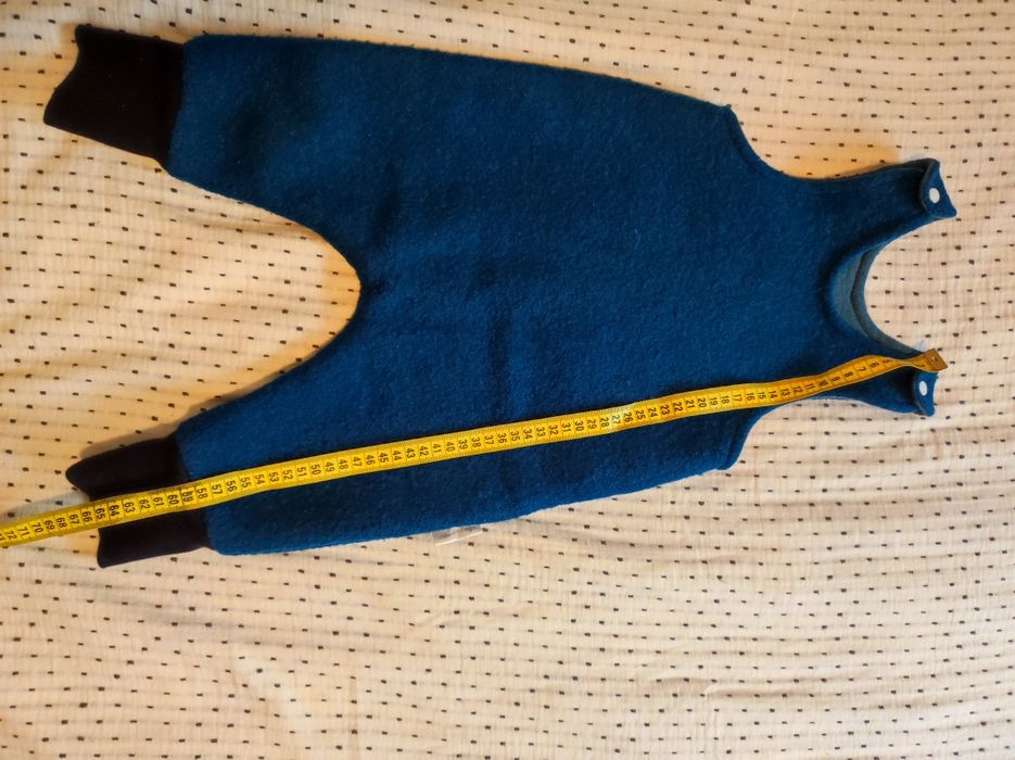 Pantaloni salopeta lana fiarta marime 74