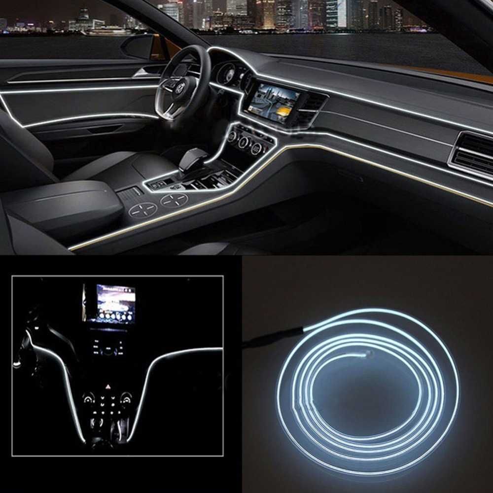 Lumini Ambientala Interior Auto - Tub Led Auto Flexibil 12v
