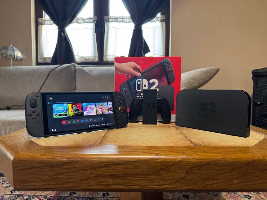 Nintendo Switch 2 aproape nou și 7 jocuri incluse!