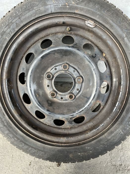 2 бр. джанти 16” със зимни гуми 205/55/16 5x120