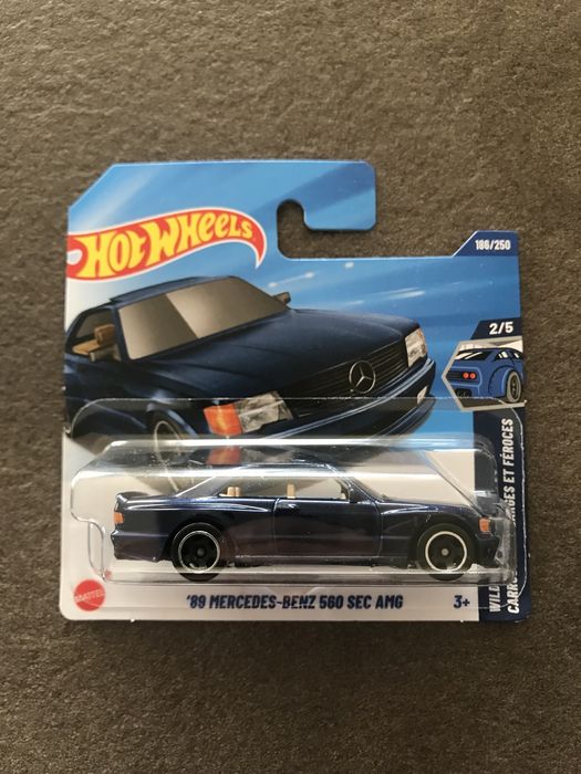 Mercedes-benz 560 SEC AMG ‘89 hot wheels hoteheels мерцедес количка