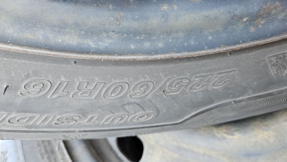 Джанти 16 5х115 с гуми 225 60 16