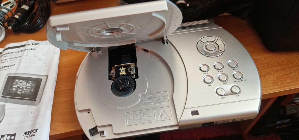 DVD плеър с два монитора 7.3 инча за подглавници на автомобил
