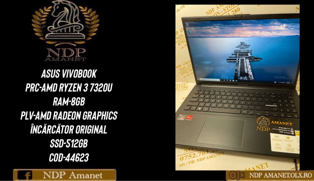 NDP Amanet Braila Laptop Asus Vivobook (44623)