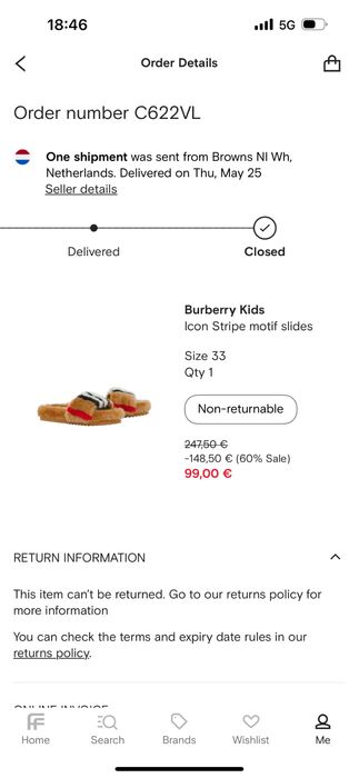 Уникални чехли burberry