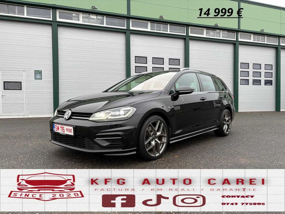 VW GOLF R-LINE / 2018 / 2.0 TDI 150 CP / DSG / E6 / 189.000 km
