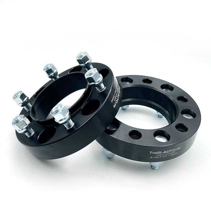 Flanse distantiere Toyota 38mm 6x139,7 M12x1,5 CB 106,1 cu inel