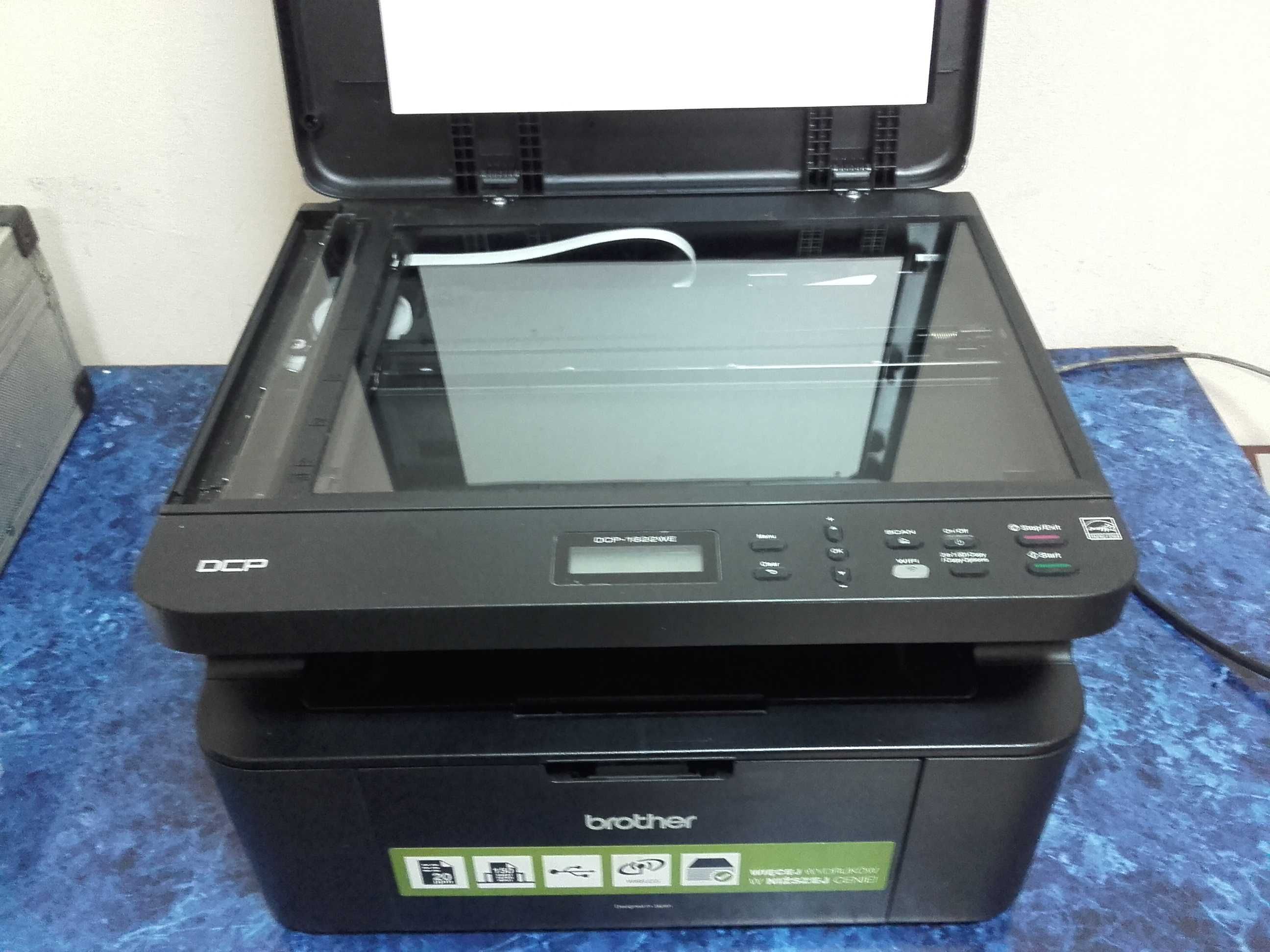 Отличен!!! Безжичен Wi-Fi лазерен принтер 3 в 1 Brother DCP 1622 WE