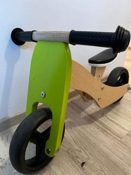 Tricicleta, bicicleta de lemn pentru copii