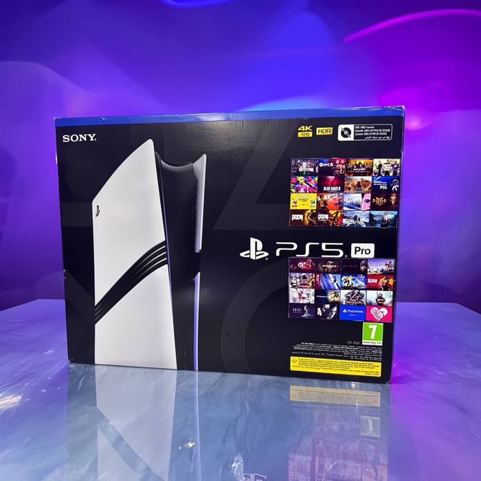 Playstation 5 Pro + 30 игр, в идеальном состоянии