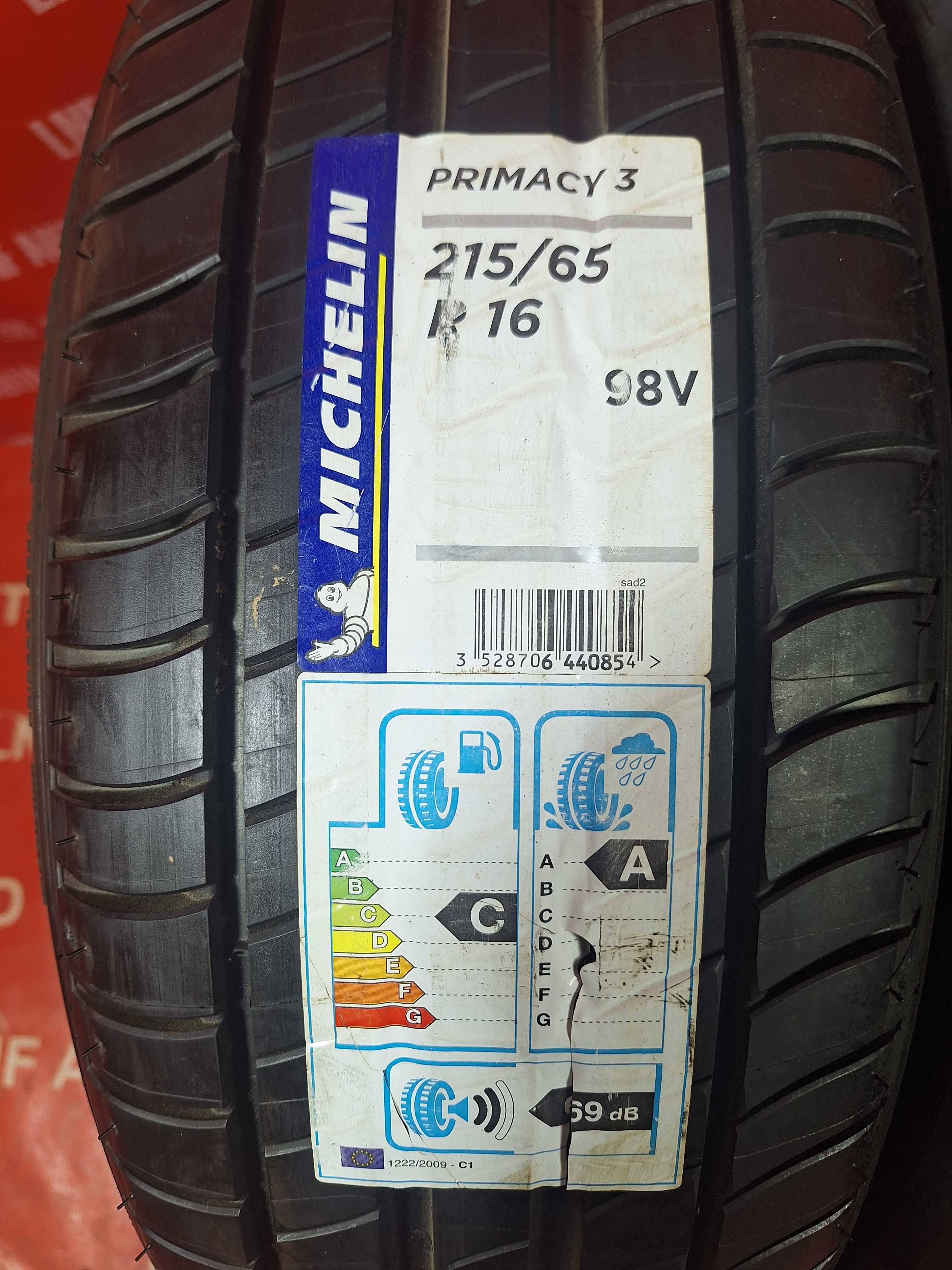 Anvelope de VARA - 215/65/16 - Michelin Primacy 3 - NOI - DOT 2021 !