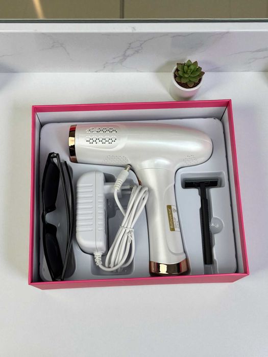 Фотоэпилятор лазерный женский, с эффектом охлаждения