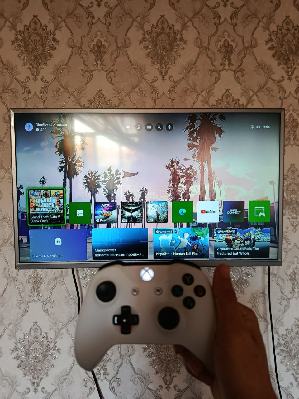 Xbox 500 GB qora