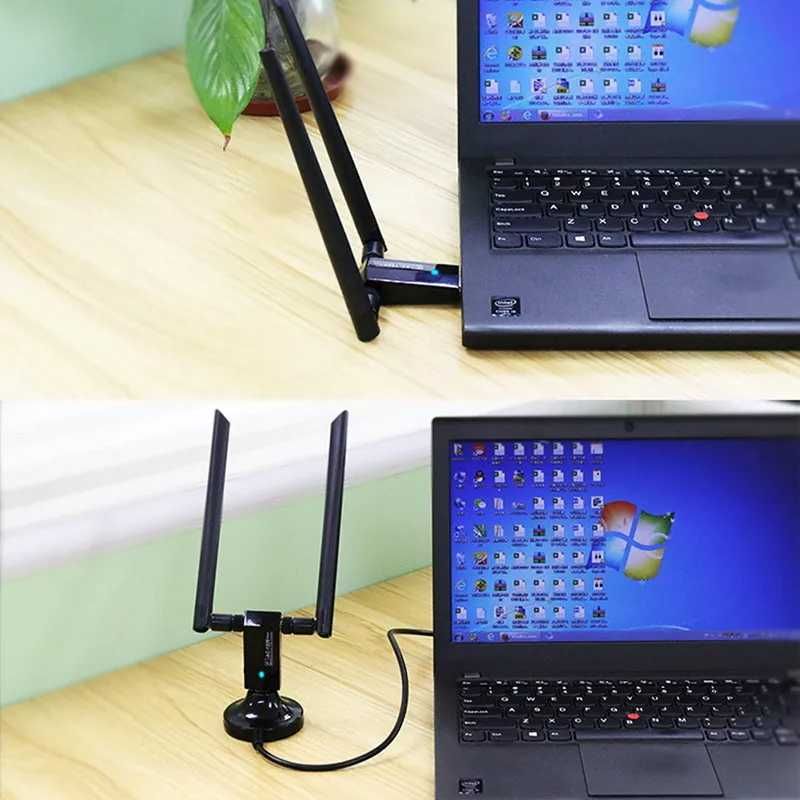 1200Mbps Long Range AC1200 Dual Band 5GHz Wireless USB 3.0