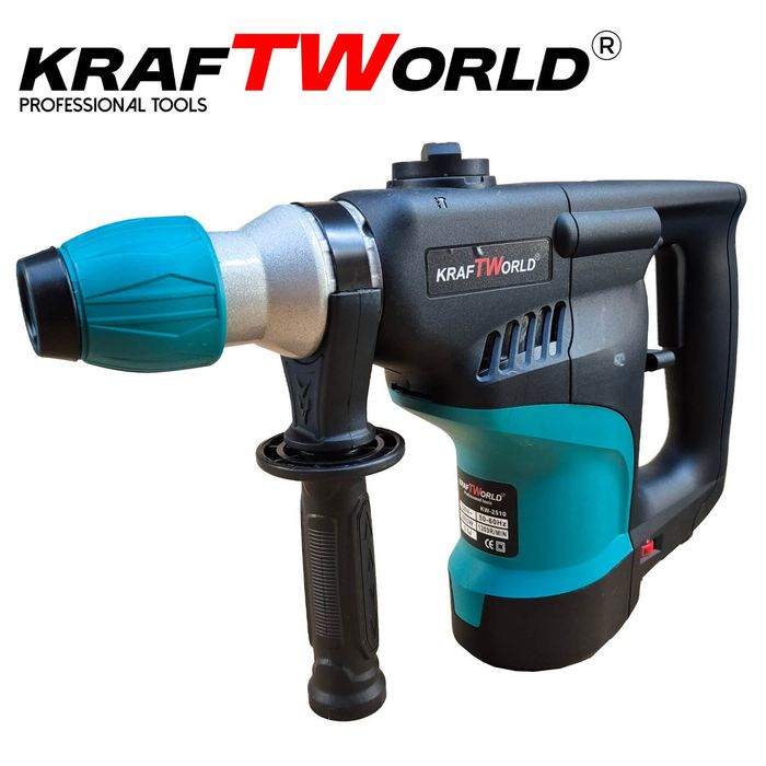 Мощен Ударен Къртач 2000W 5.5J KraftWorld за Тежки Задачи