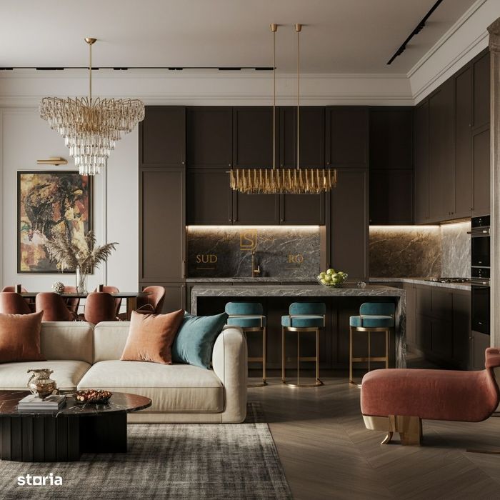 Apartament premium, 3 camere, finisaje de lux, zona Casa Poporului, S5