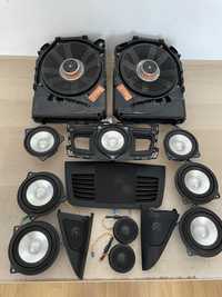 Sistem Audio Logic 7 BMW E90 E92 E93 harman kardon boxe, instalatie