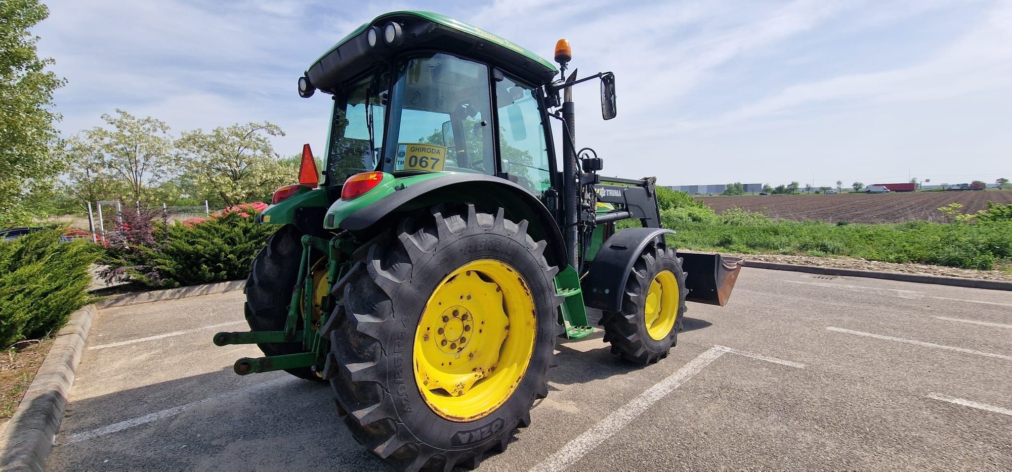 Tractor John Deere 5820 an 2007. 4×4