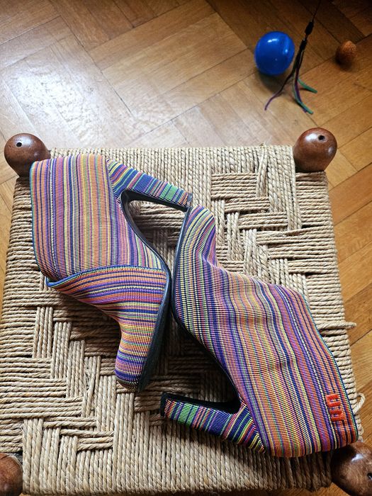 United Nude Striped Pumps ,38