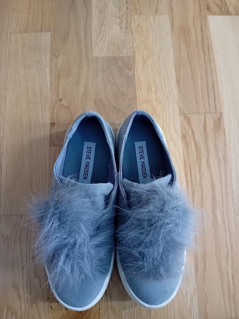 Pantofi Steve Madden, gri, mărime 37