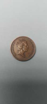 Moneda One Penny 1992