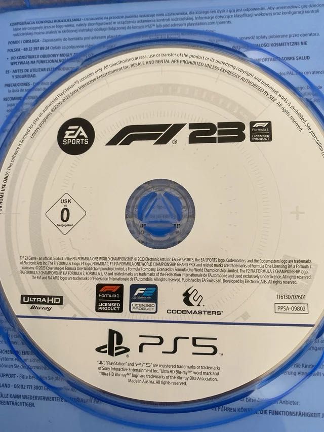 F1 23 PS5 - Formula 1 - Playstation 5