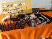 Suporti prindere rack shure.sennhaiser g4.g3. ulxp.slx.akg sr400