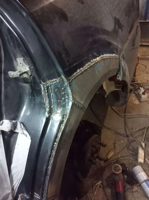 Сварка автомобиля