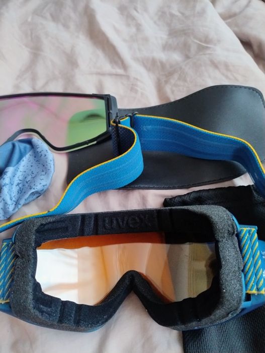 Ochelari ski snowboard Uvex 2 in 1 - lentila magnetică