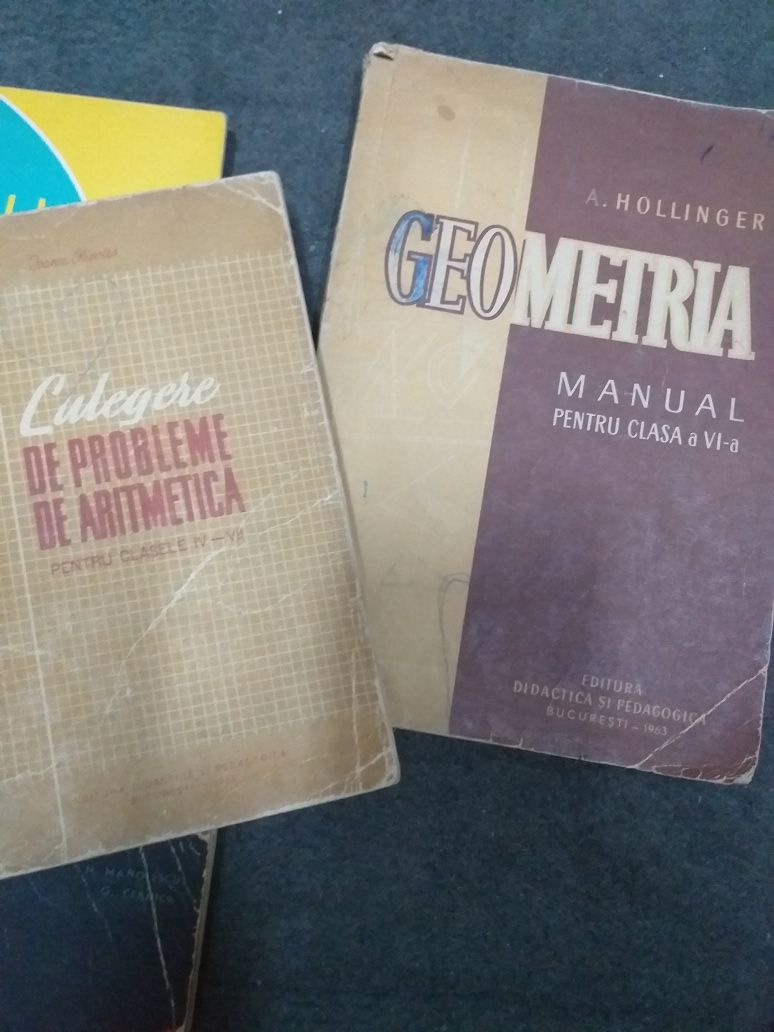 Carti vechi matematica din 1963