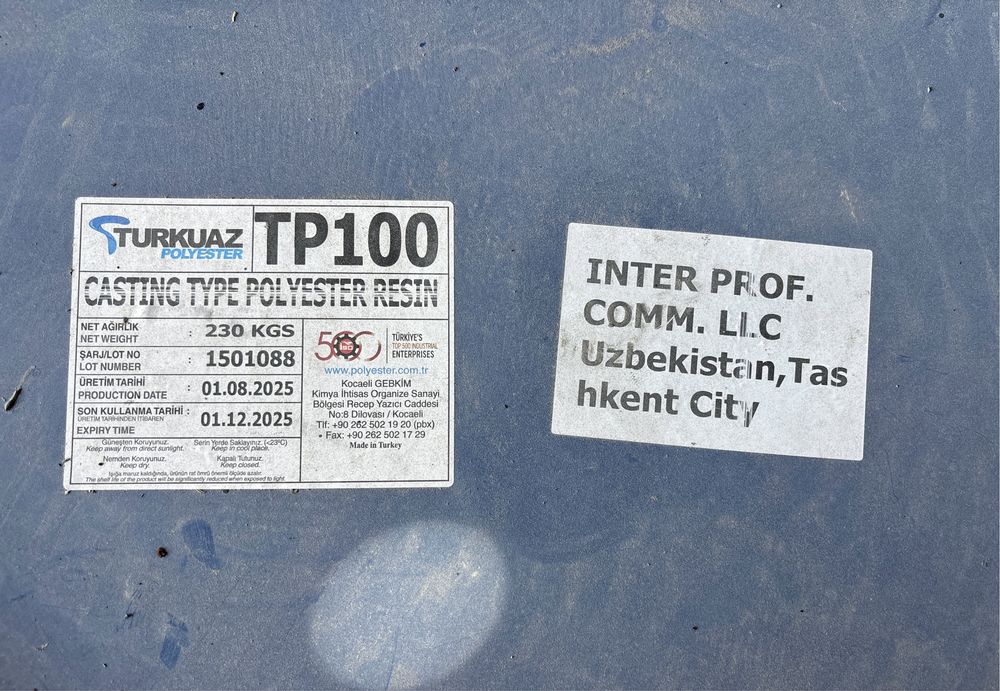 Turkuaz smola TP 100