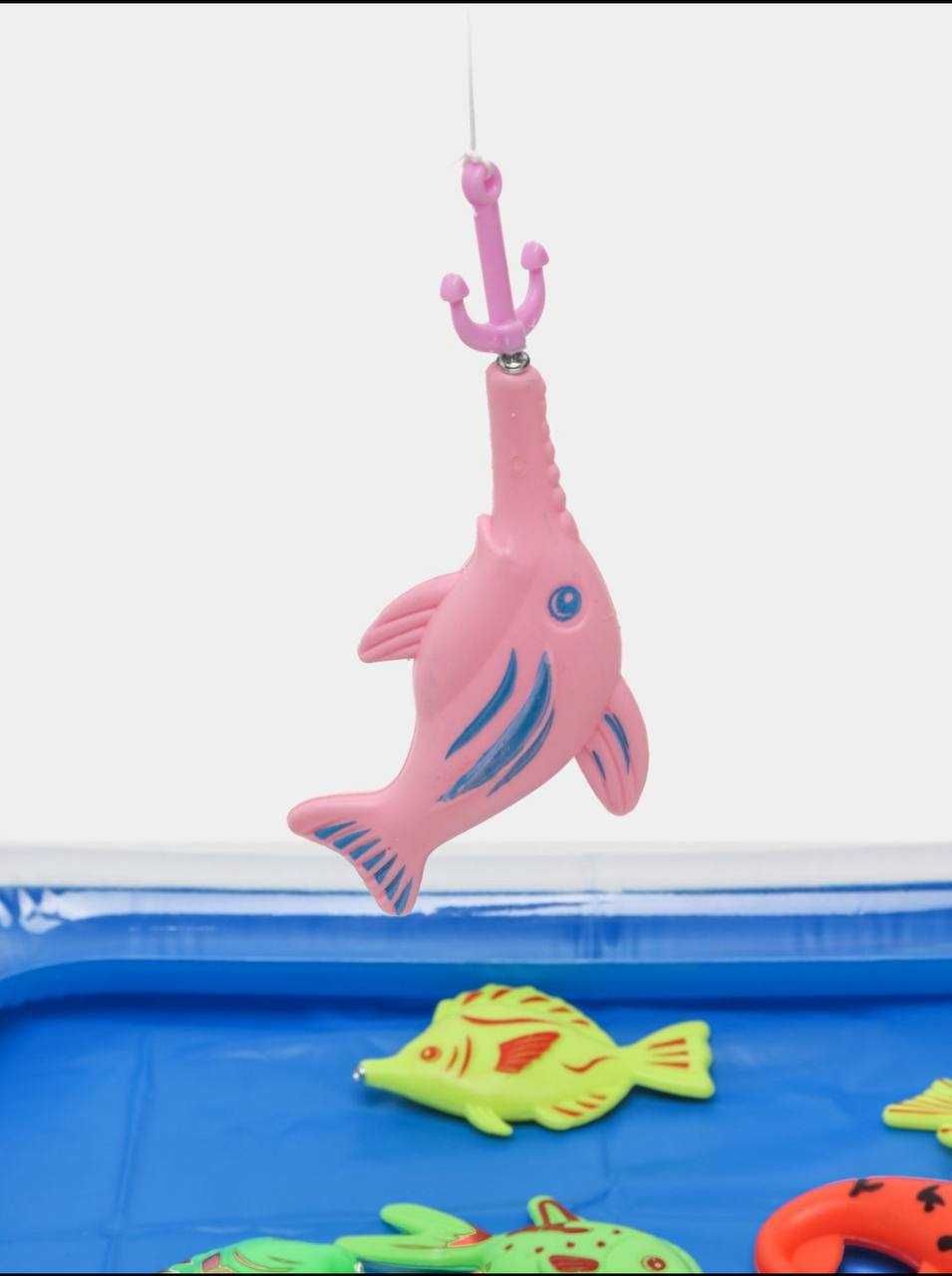 Детская магнитная рыбалка игрушки baliq magnitli o'yinchoq
