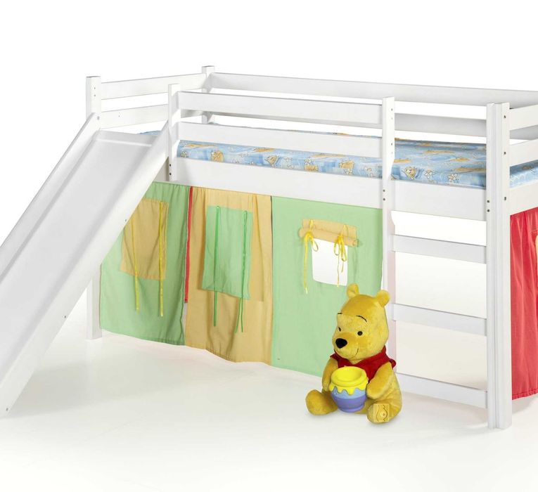 Детско легло с пързалка и матрак