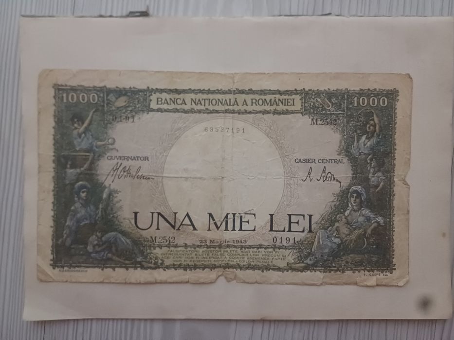 Bani vechi  una mie lei etc.
