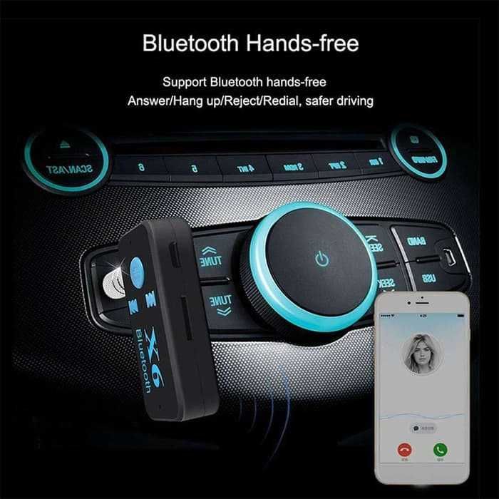 Bluetooth Audio Aux Adapter блутут адаптер с микрофон