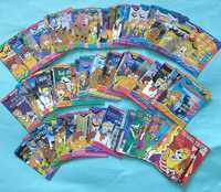 Lot 101 buc. de cartonase (carti) Scooby-Doo Misterele Lumii
