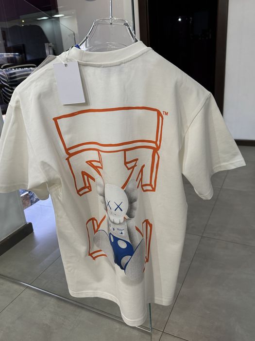 Tricou bumbac Off White