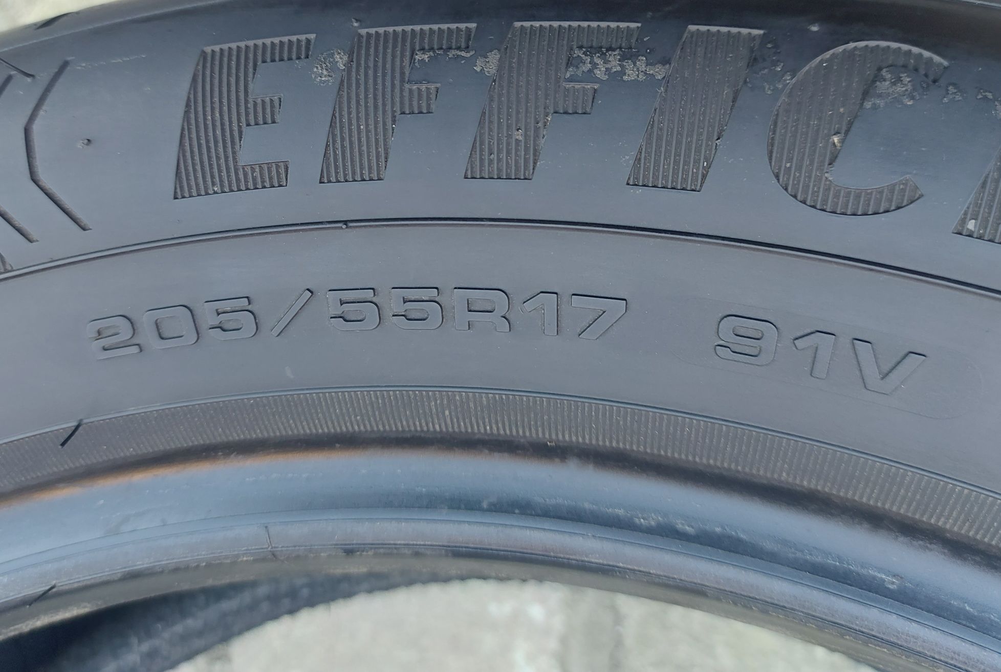 Set 2buc 205/55 R17 91V Goodyear Eficient Grip Performace vară