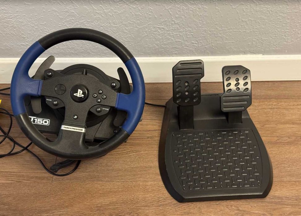 Руль Thrustmaster T150 после моддинга