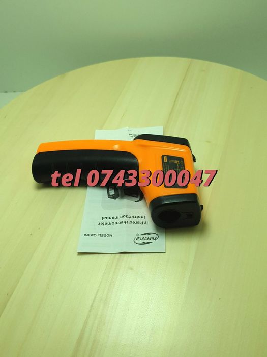 Termometru Industrial Profesional 50 380c Uni Galbennegru