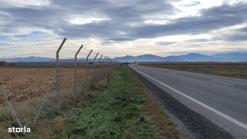 Teren industrial cu Front la DN 13