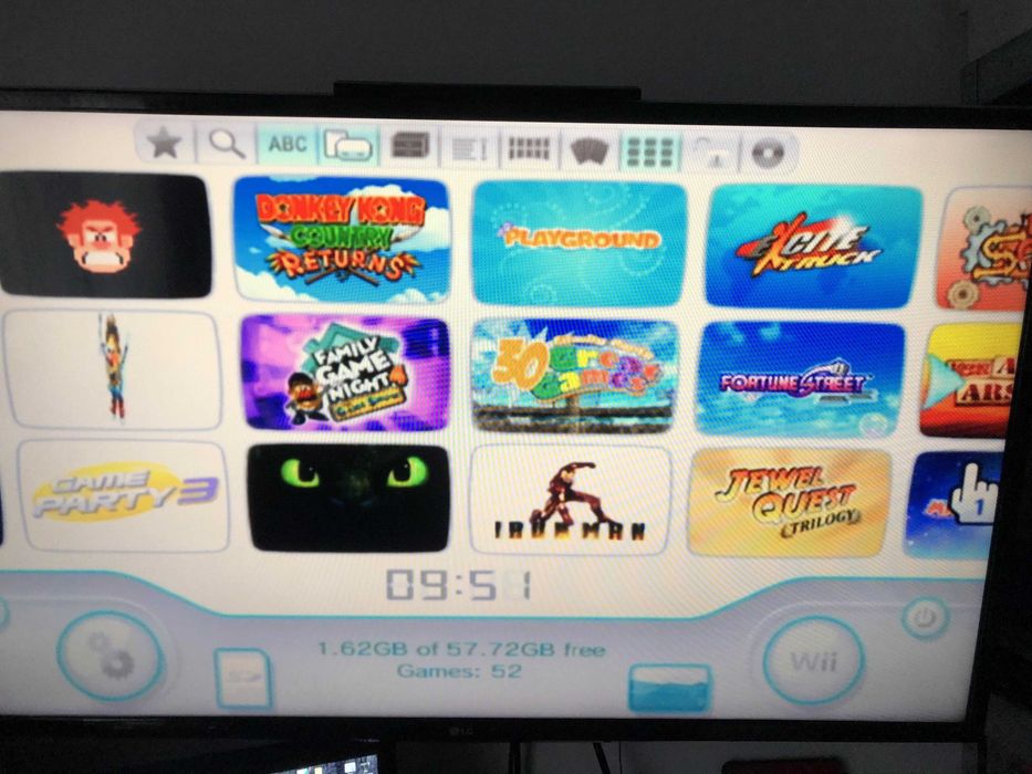Consola Nintendo Wii Modata 50 jocuri completa colectie