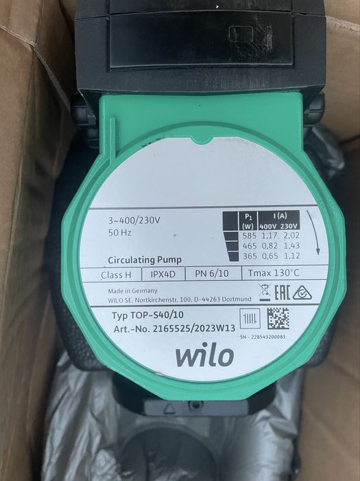 Wilo TOP-S 40/10 DM